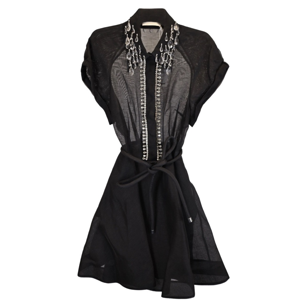 Brand New Zimmerman Matchmaker Crystal Adorned Dress